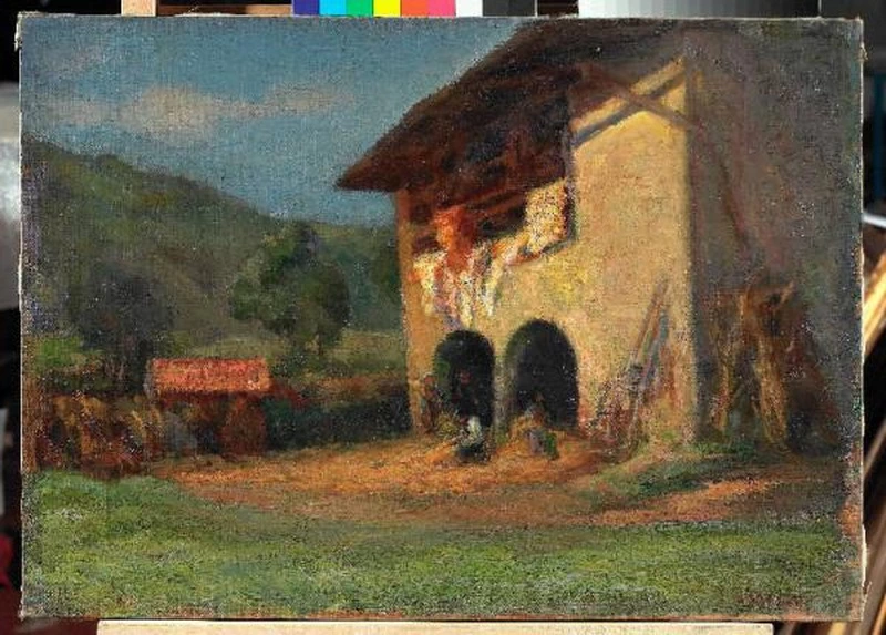  175-Rustico a San Lorenzo-Sistema Museale Montichiari Musei. Civica Pinacoteca Antonio e Laura Pasinettii 